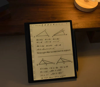 E-ink Tablets: The advantages of frontlight instead of backlight.